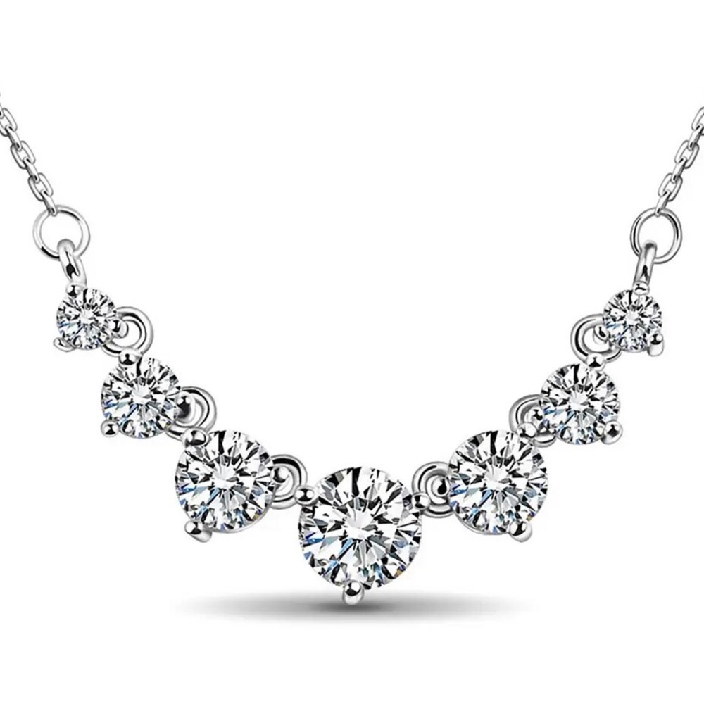 Genuine Moissanite Necklace